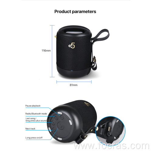 Outdoor Wireless Mini IPX5 Waterproof Shower Travel Speaker